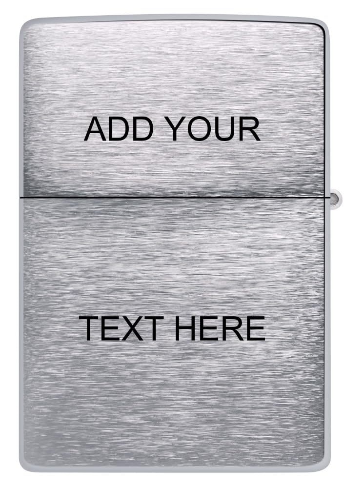 Zippo Antique Silver Plate Pocket Lighter - Windproof & Refillable Flip-Top Metal Lighter - Everyday Use Pocket Lighters - Luxury Lighters Made in USA